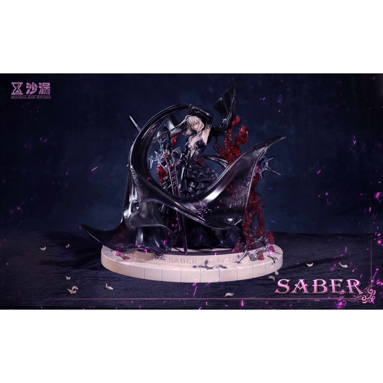 Hourglass Studio - Artoria Pendragon Alter (Saber) Black Wedding Dress Ver.