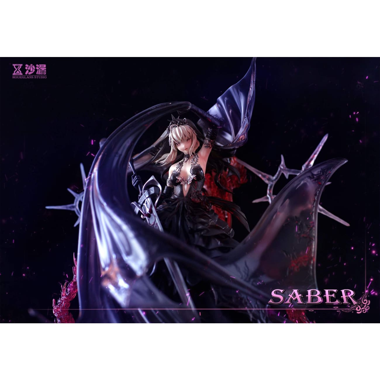 Hourglass Studio - Artoria Pendragon Alter (saber) Black Avolounge Hourglass Studio - Artoria Pendragon Alter (saber) Black Avolounge