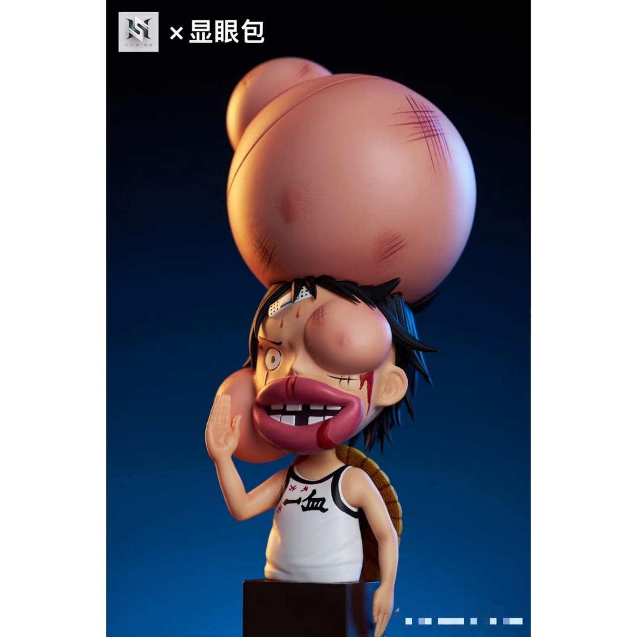 HS Studio x Xian Yan Bao Studio - Ashtray Monkey D. Luffy