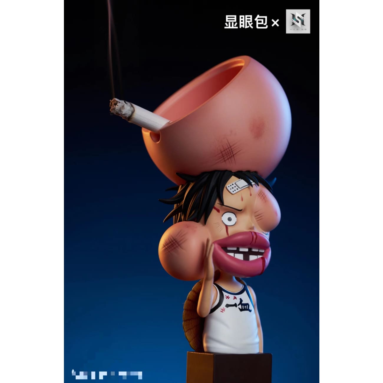 HS Studio x Xian Yan Bao Studio - Ashtray Monkey D. Luffy