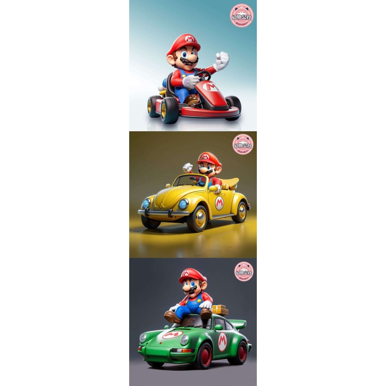 Huan Wu Gong She Studio - Mario Buy Car [3 Variants]