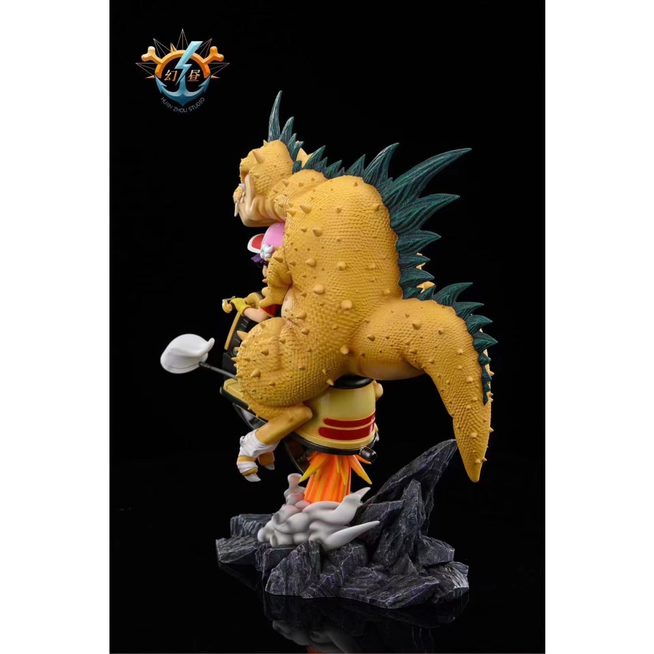Huan Zhou Studio / HZ Studio - Son Gohan / Arale Norimaki with Dinosaur [3 Variants]