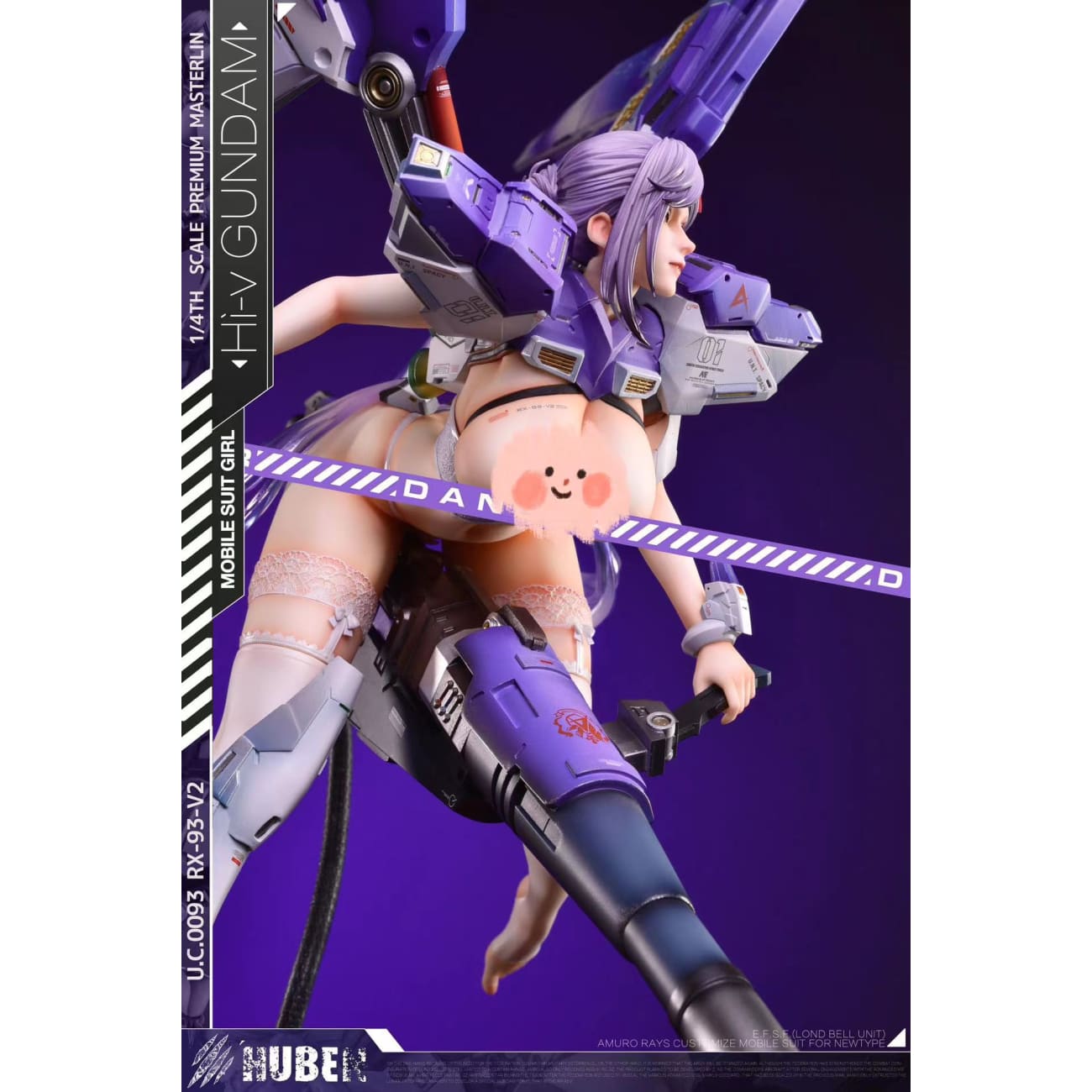 HuBen Studio - Gundam Girl RX-93-ν2 Hi-ν [Cast Off][2 Variants]