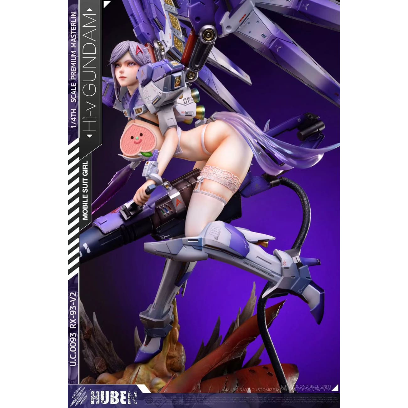 HuBen Studio - Gundam Girl RX-93-ν2 Hi-ν [Cast Off][2 Variants]