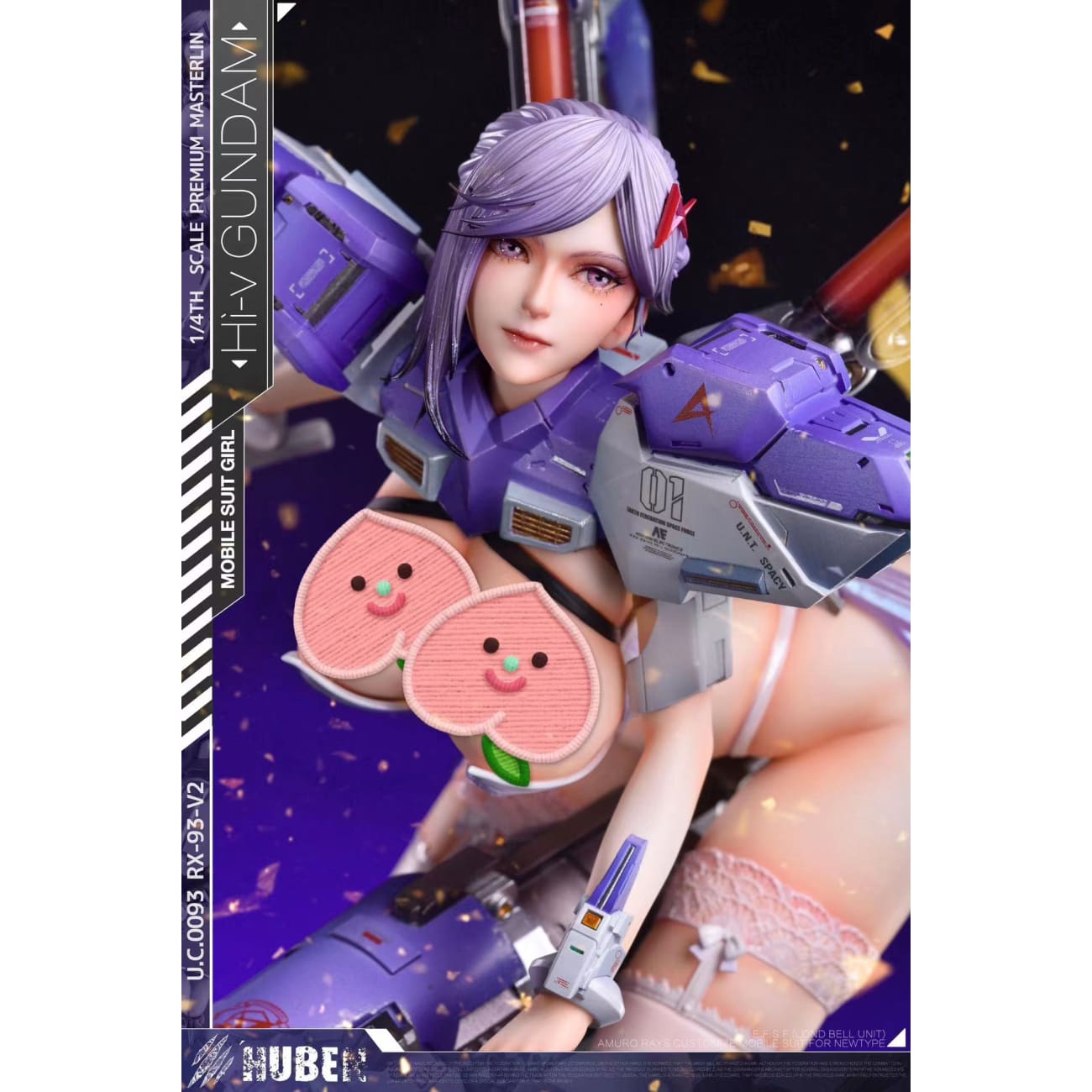 HuBen Studio - Gundam Girl RX-93-ν2 Hi-ν [Cast Off][2 Variants]
