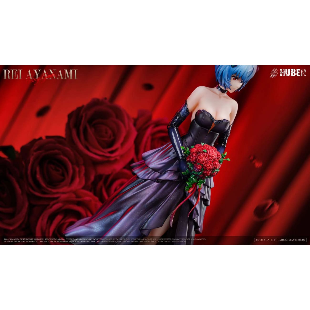 HuBen Studio - Rei Ayanami Black Wedding Dress Ver.