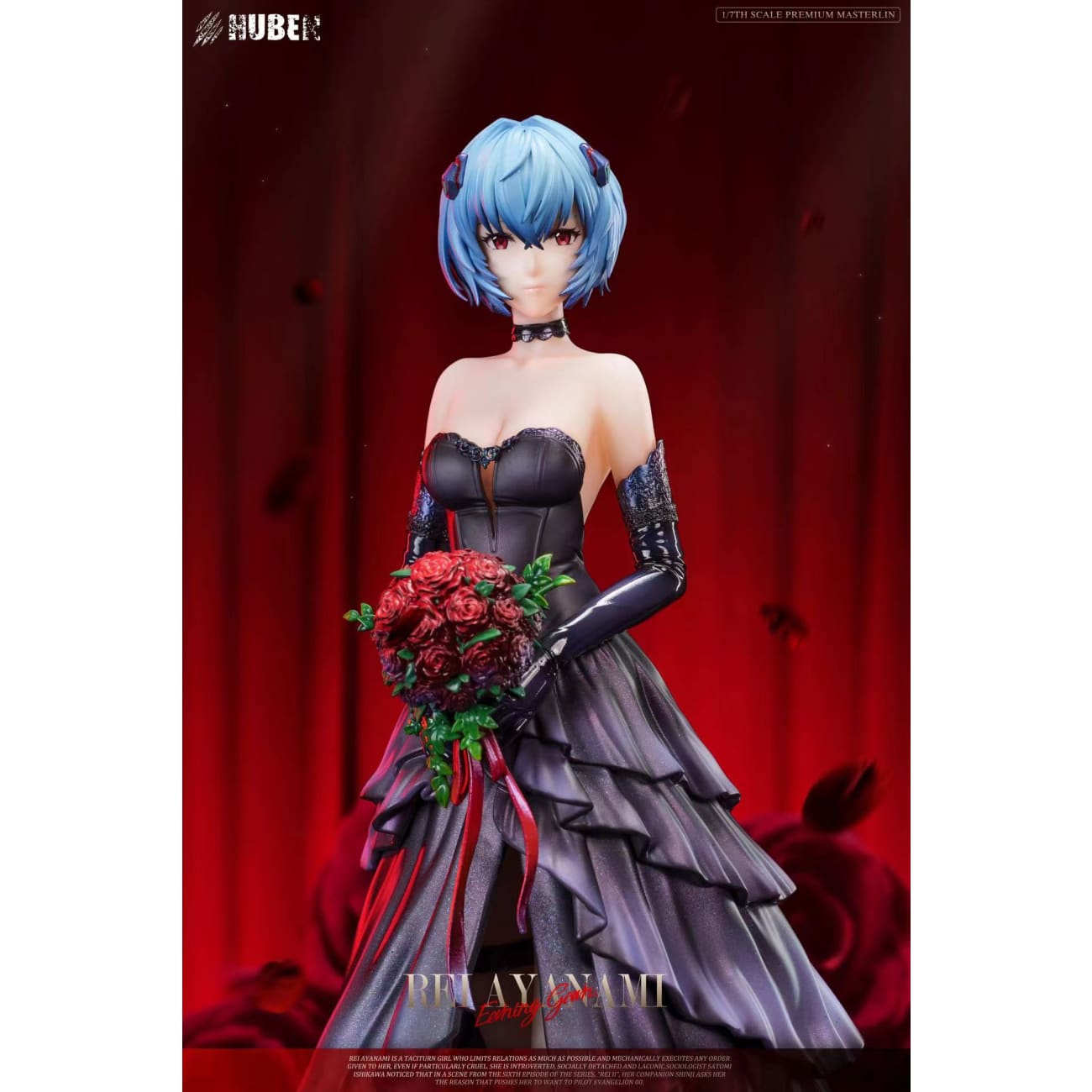 HuBen Studio - Rei Ayanami Black Wedding Dress Ver.