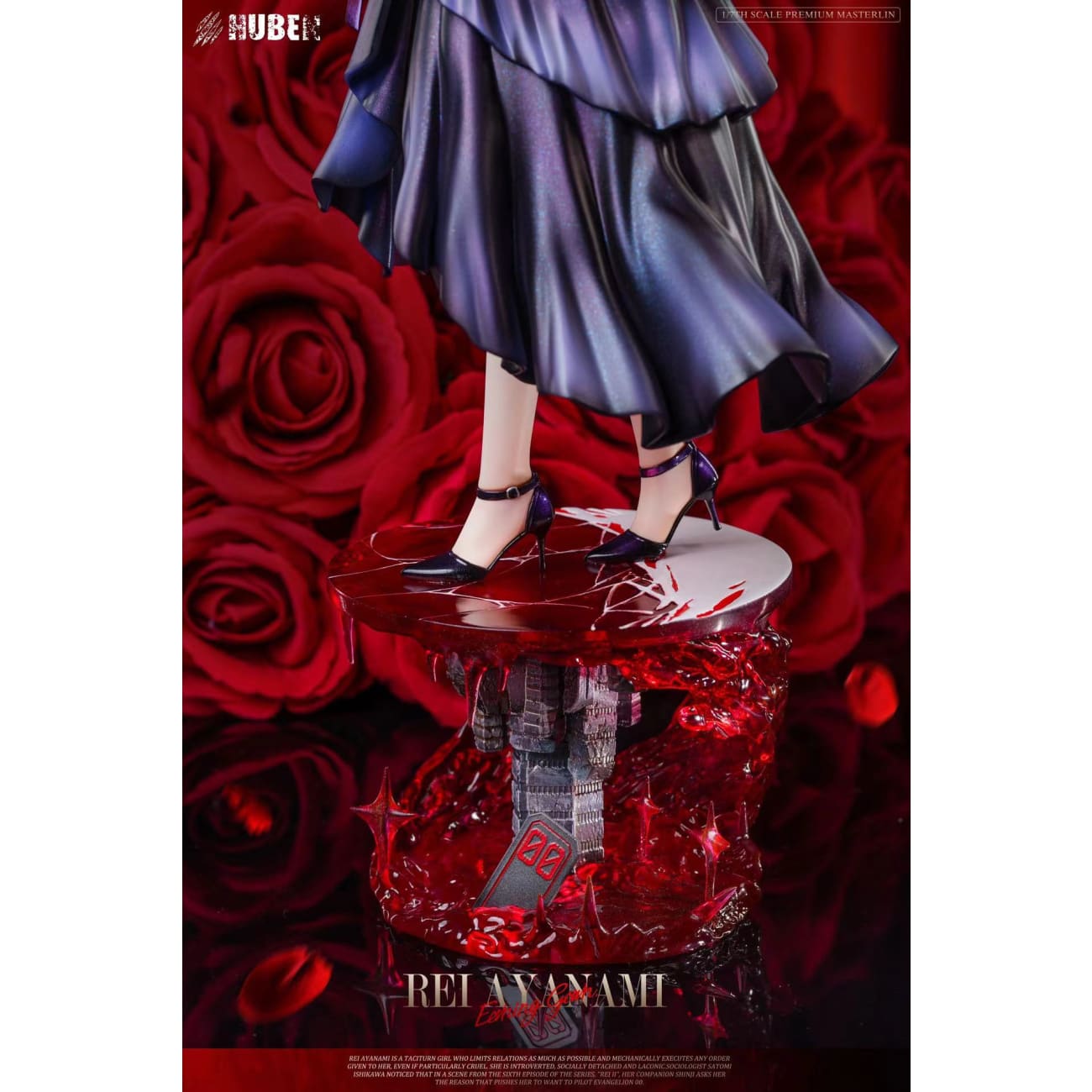 HuBen Studio - Rei Ayanami Black Wedding Dress Ver.