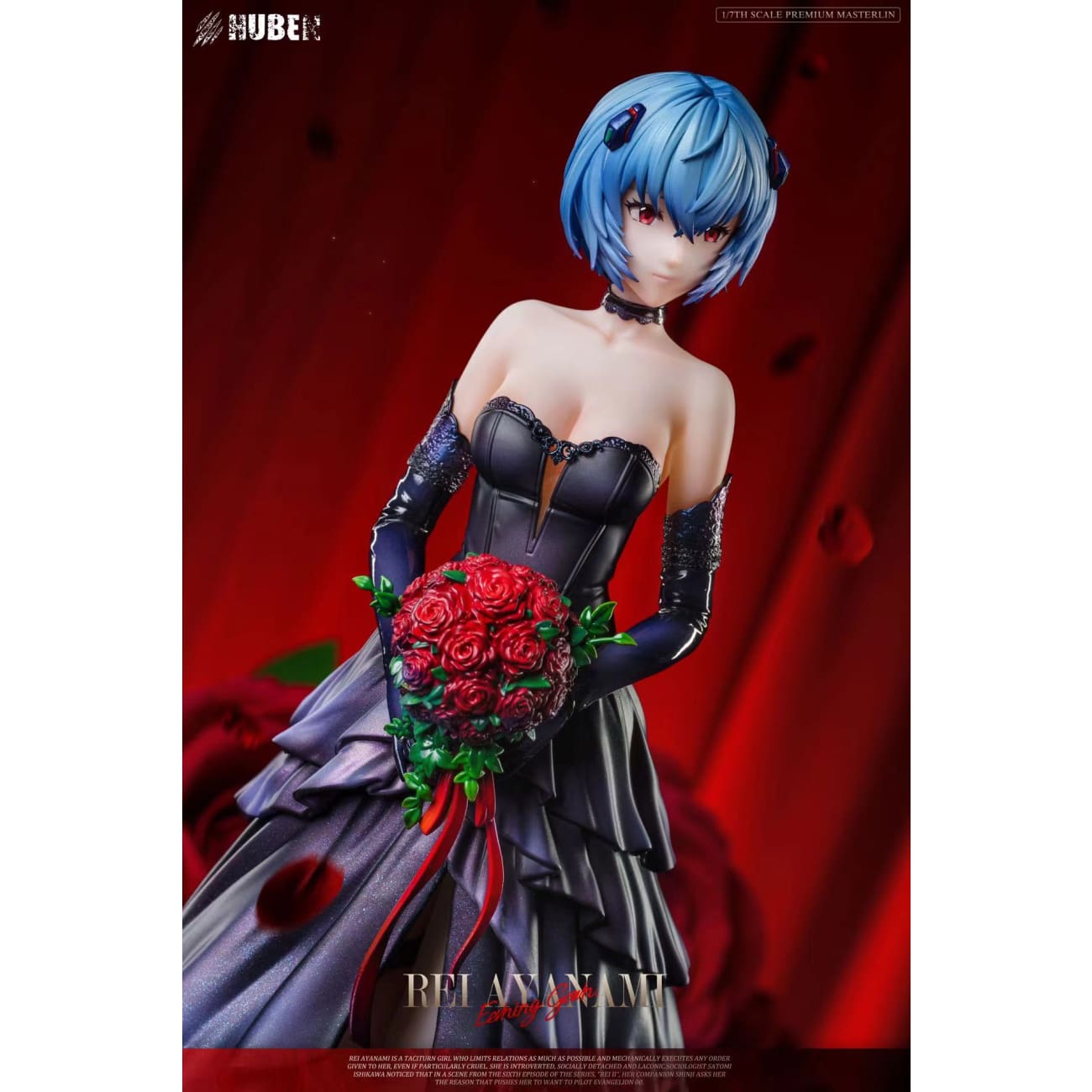 HuBen Studio - Rei Ayanami Black Wedding Dress Ver.