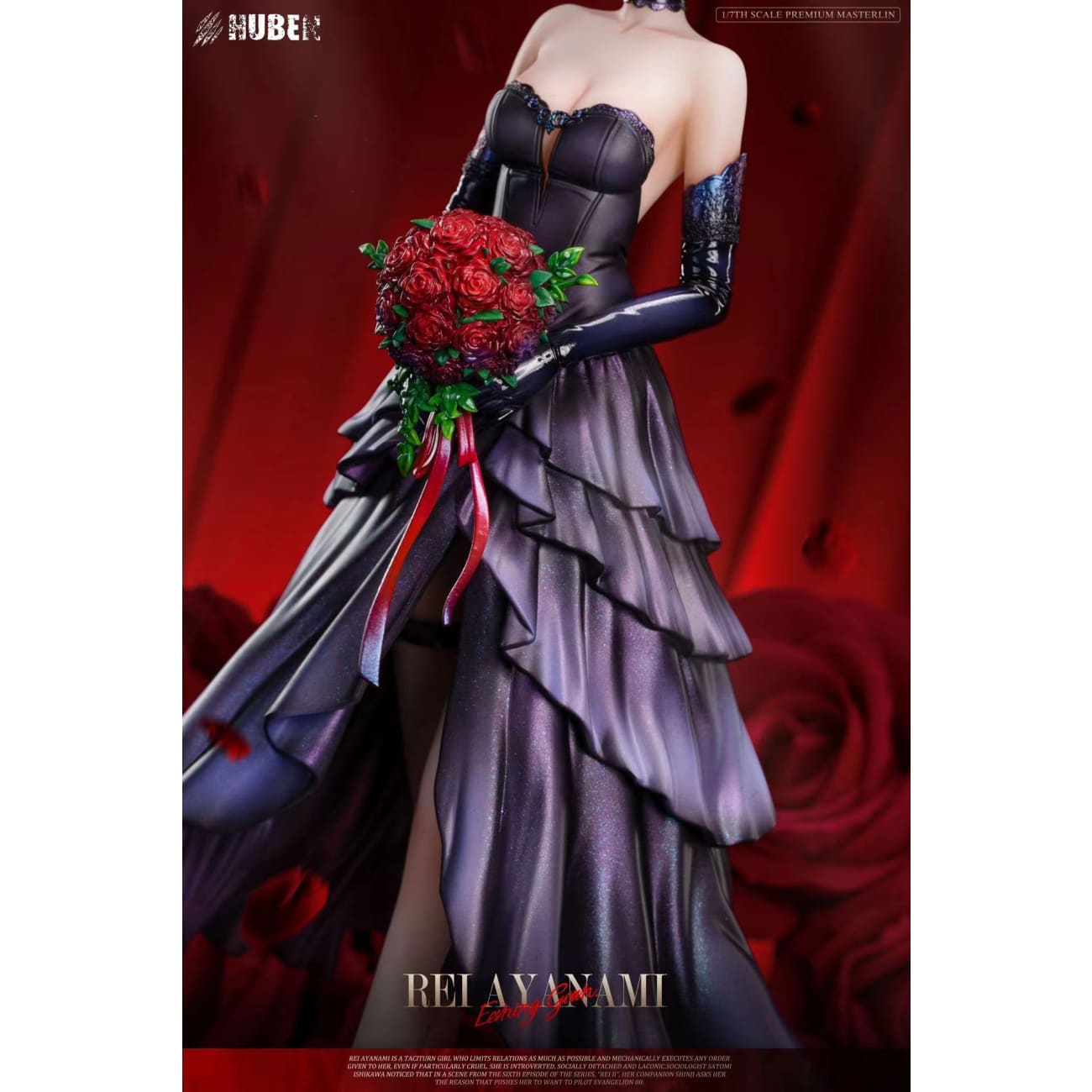 HuBen Studio - Rei Ayanami Black Wedding Dress Ver.