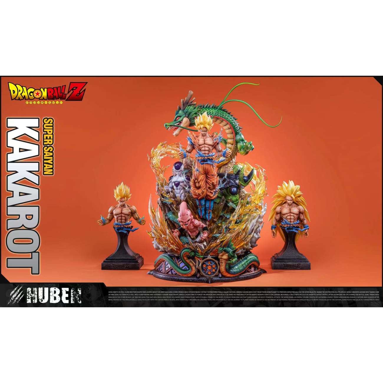 HuBen Studio - Son Goku, Frieza, Cell, Majin Buu & Shenron [3 Variants]