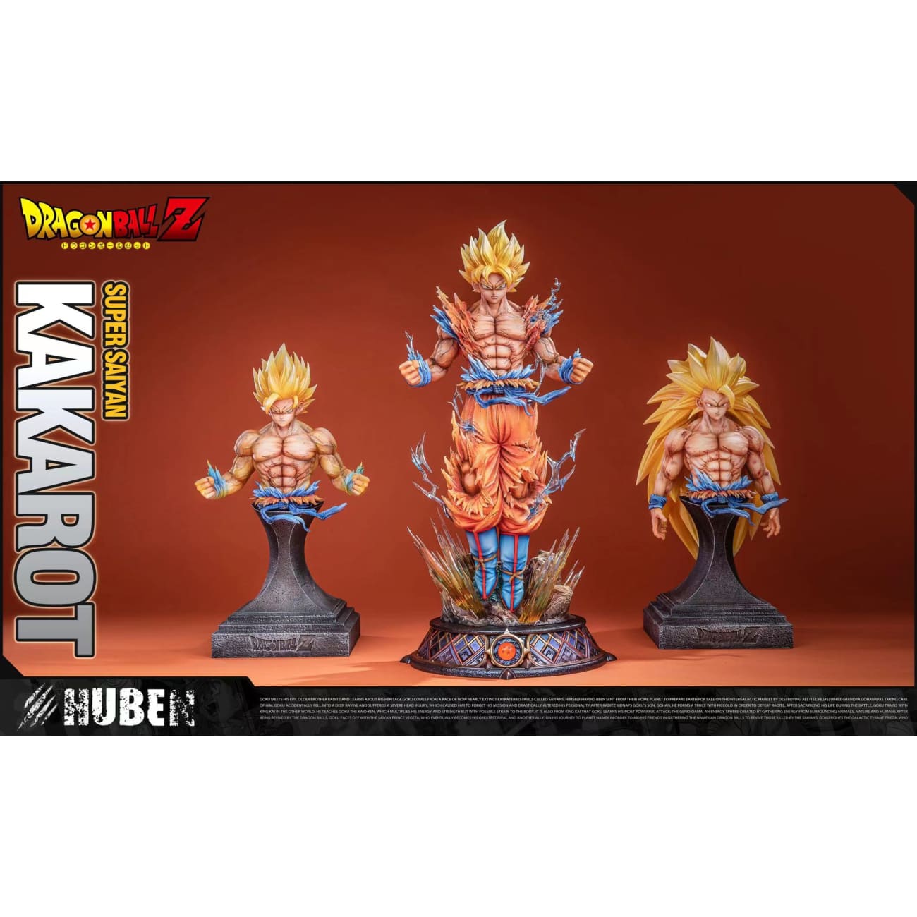 HuBen Studio - Son Goku, Frieza, Cell, Majin Buu & Shenron [3 Variants]