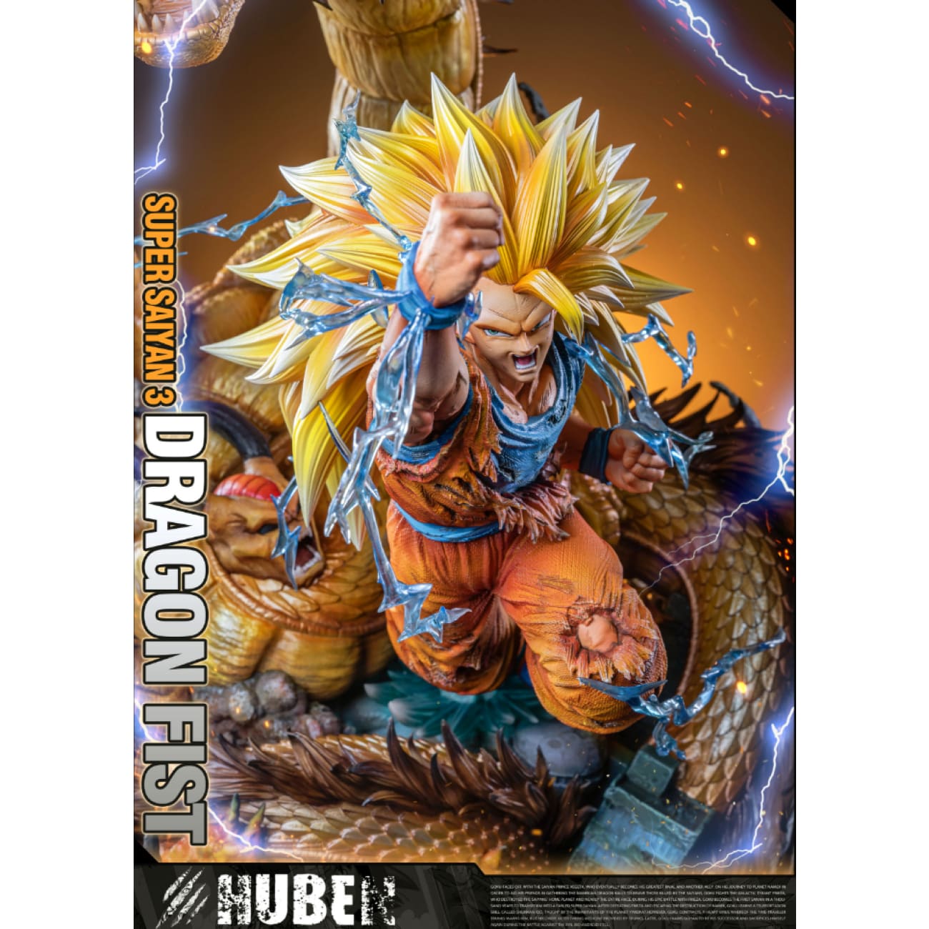 HuBen Studio - Super Saiyan Three Son Goku Dragon Fist
