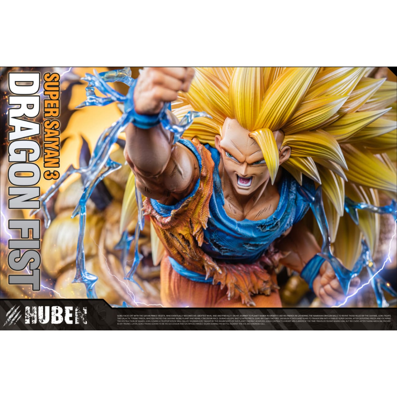 HuBen Studio - Super Saiyan Three Son Goku Dragon Fist