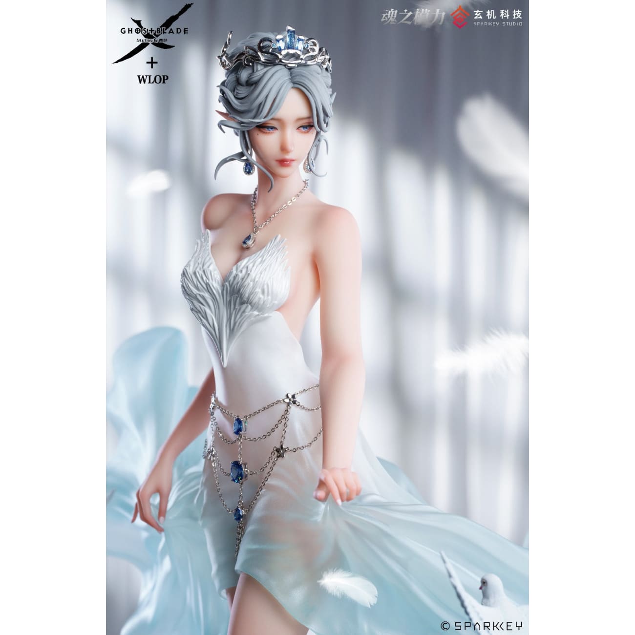 Hun Zhi Mo Li Studio x Sparkey Animation Studio - Ice Princess Yan [Licensed]