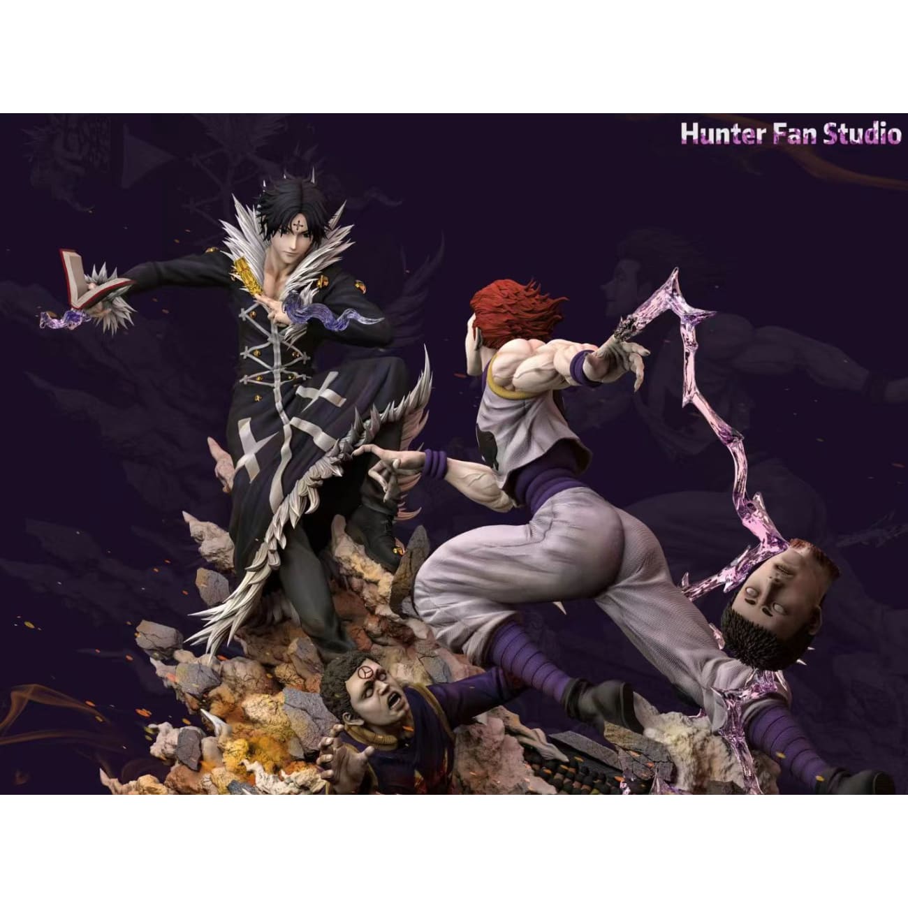 Hunter Fan Studio - Chrollo Lucilfer vs Hisoka Morow [5 Variants]