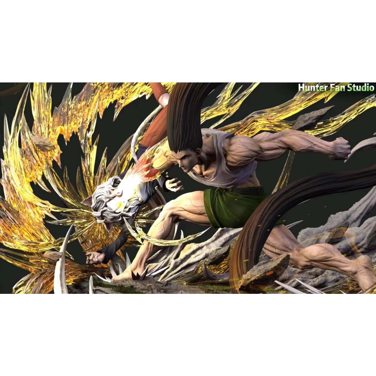 Hunter Fan Studio - Gon Freecss vs Neferpitou [2 Variants]
