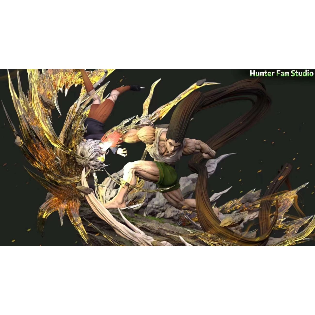 Hunter Fan Studio - Gon Freecss vs Neferpitou [2 Variants]