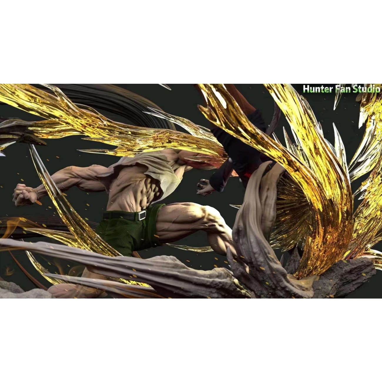 Hunter Fan Studio - Gon Freecss vs Neferpitou [2 Variants]