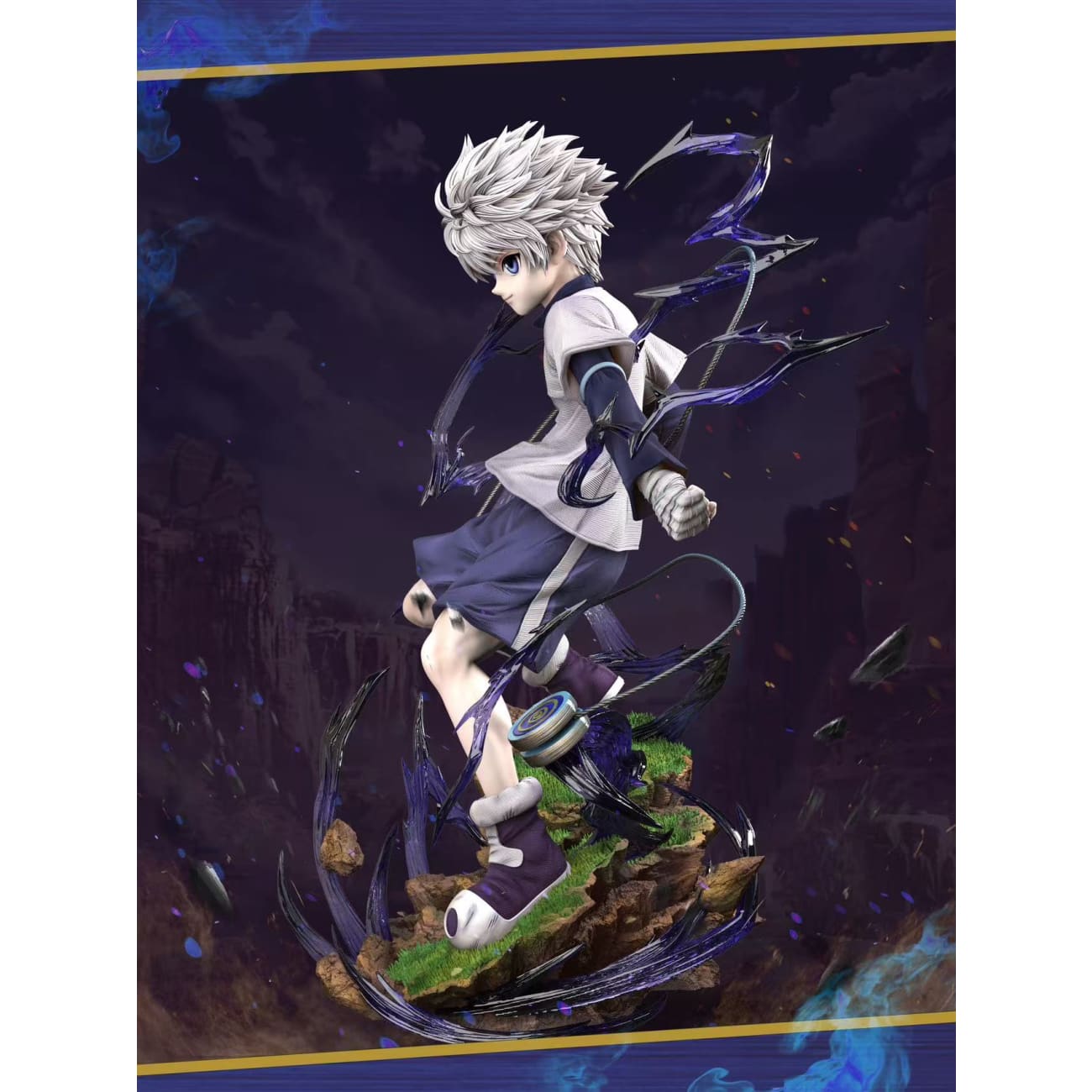 Hunter Fan Studio - Killua Zoldyck Playing Yo-yo [2 Variants]