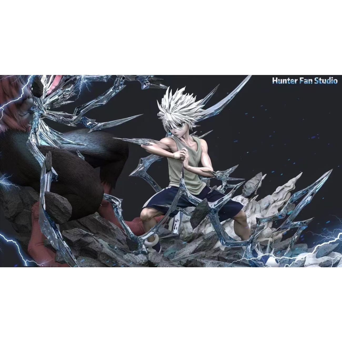 Hunter Fan Studio - Killua Zoldyck VS Menthuthuyoupi