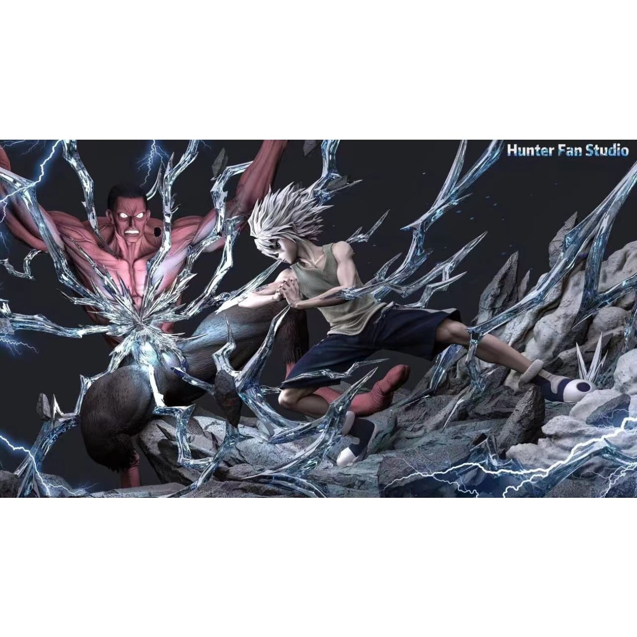 Hunter Fan Studio - Killua Zoldyck VS Menthuthuyoupi