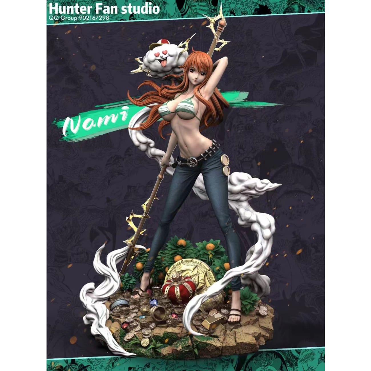 Hunter Fan Studio - Nami and Zeus [2 Variants]