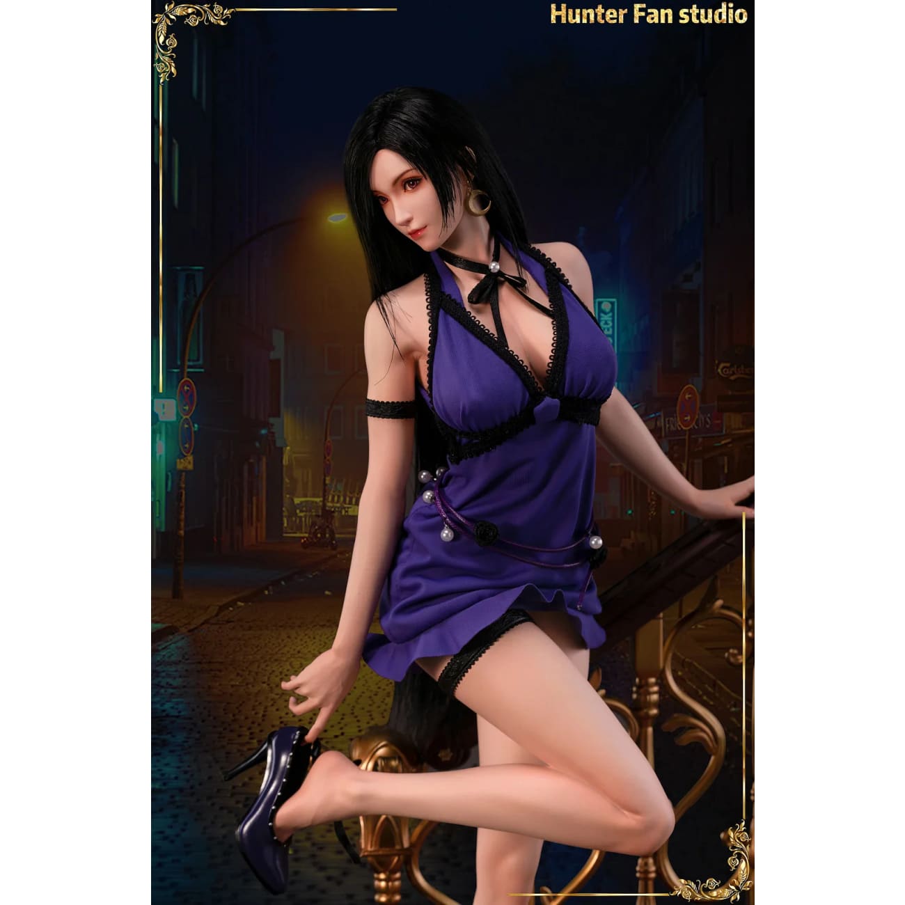 Hunter Fan Studio - Tifa Lockhart Purple Dress Ver. [2 Variants]