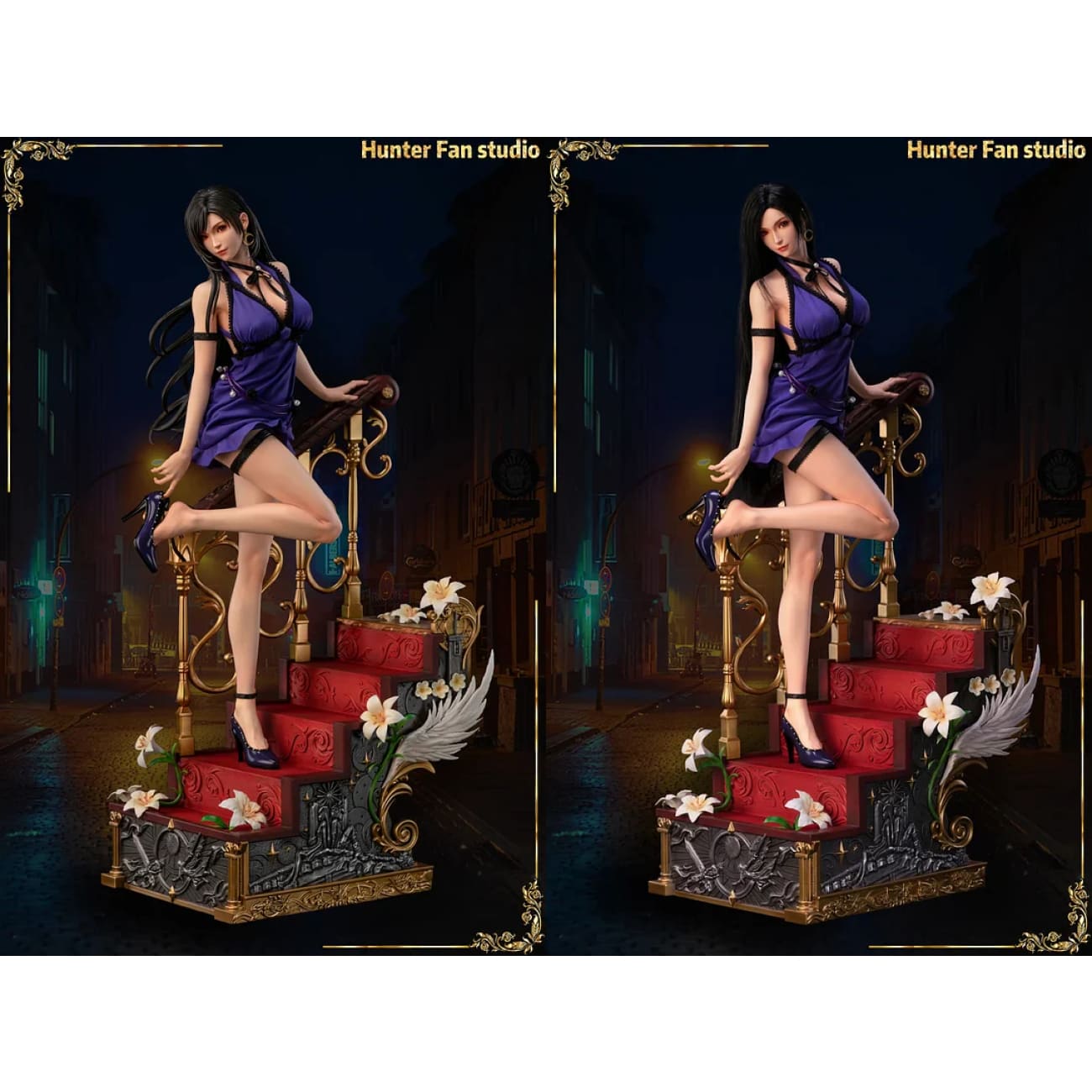 Hunter Fan Studio - Tifa Lockhart Purple Dress Ver. [2 Variants]