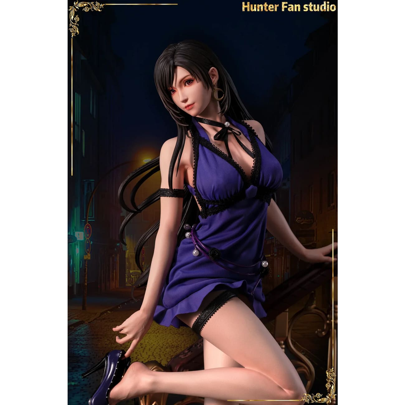 Hunter Fan Studio - Tifa Lockhart Purple Dress Ver. [2 Variants]