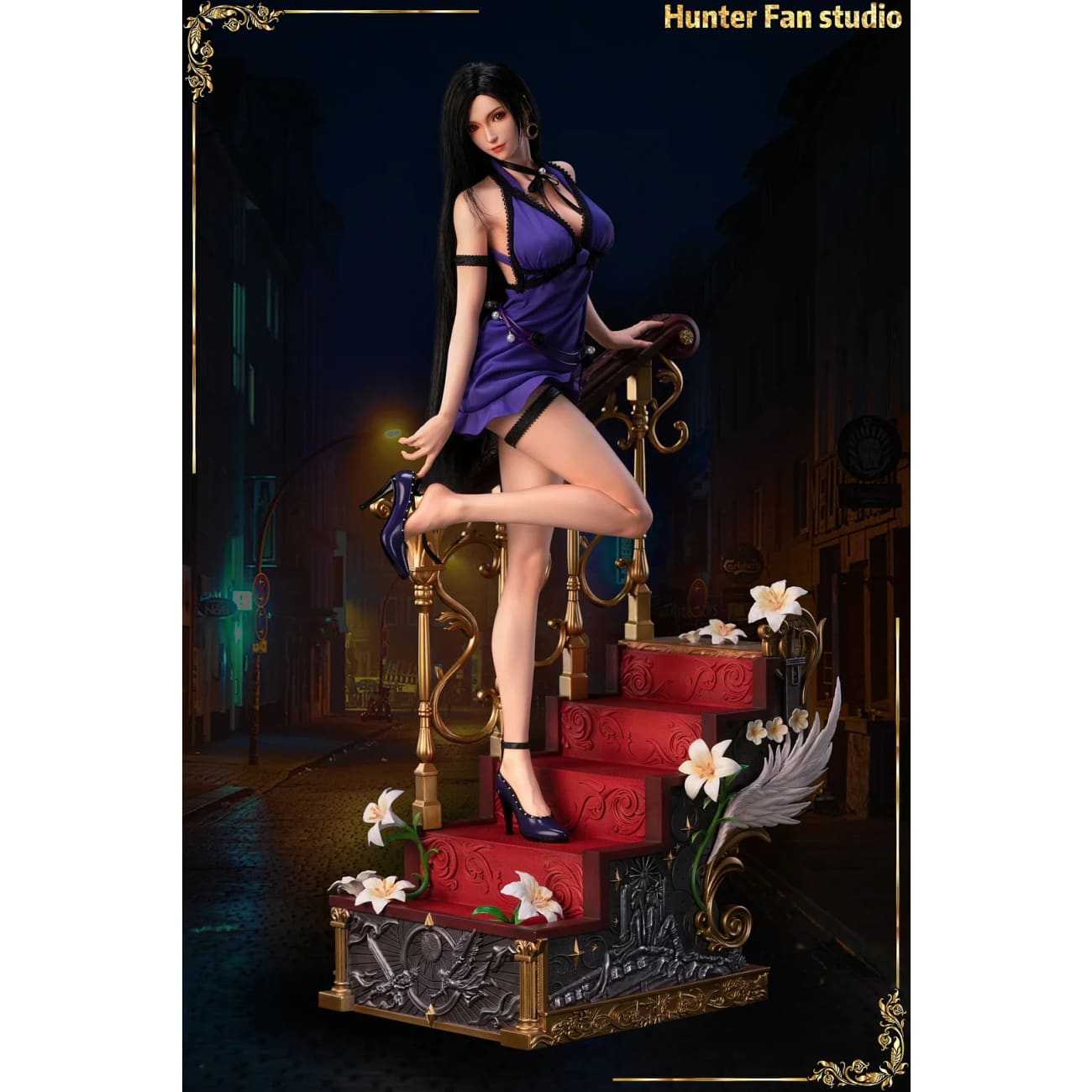 Hunter Fan Studio - Tifa Lockhart Purple Dress Ver. [2 Variants]