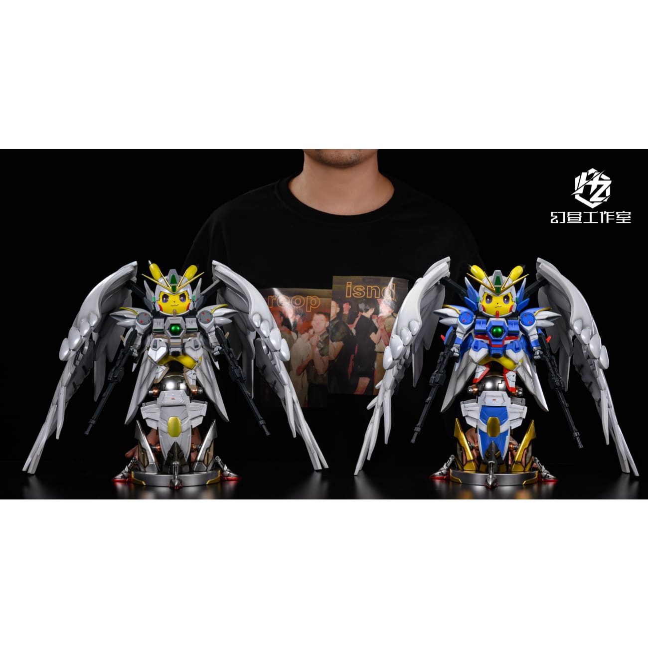 HZ Studio - Pikachu cosplay Wing Gundam Zero [Original Blue / White]