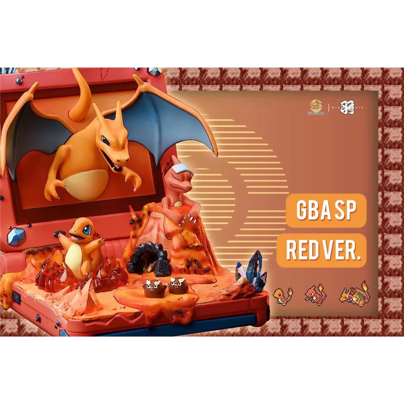  HZ Studio X Wing Studio - Charmander Family 