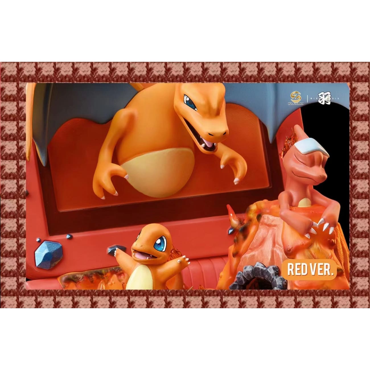  HZ Studio X Wing Studio - Charmander Family 