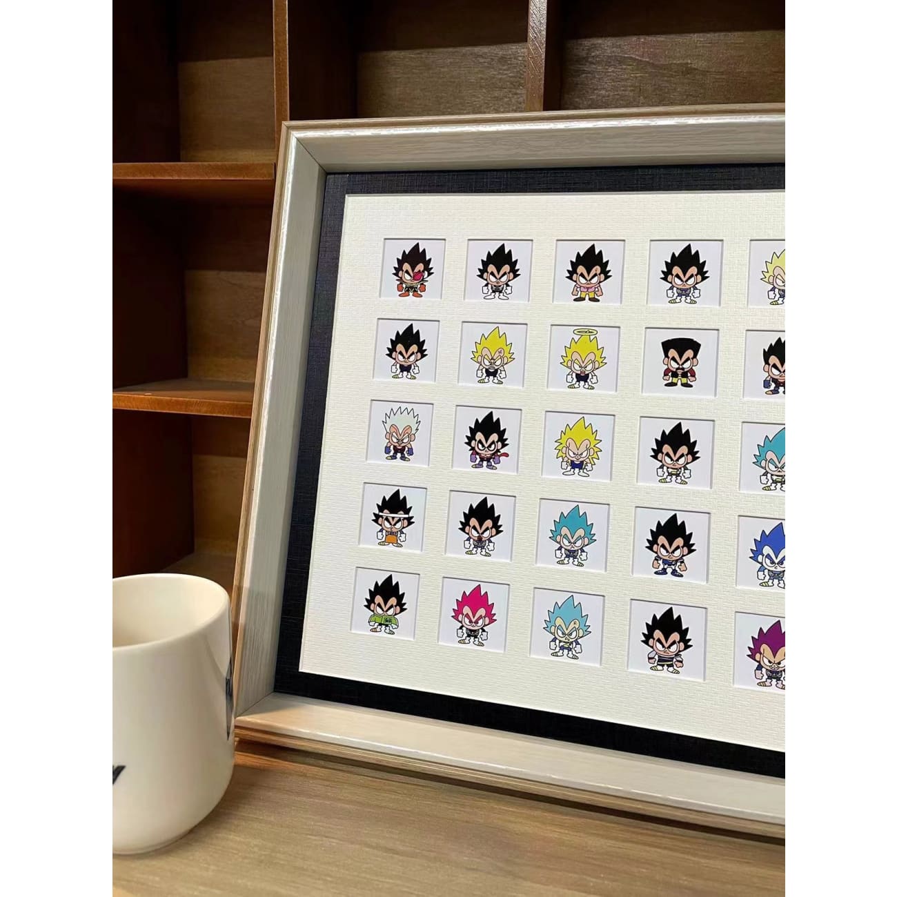 Icon Vegeta Drawing Poster Frame