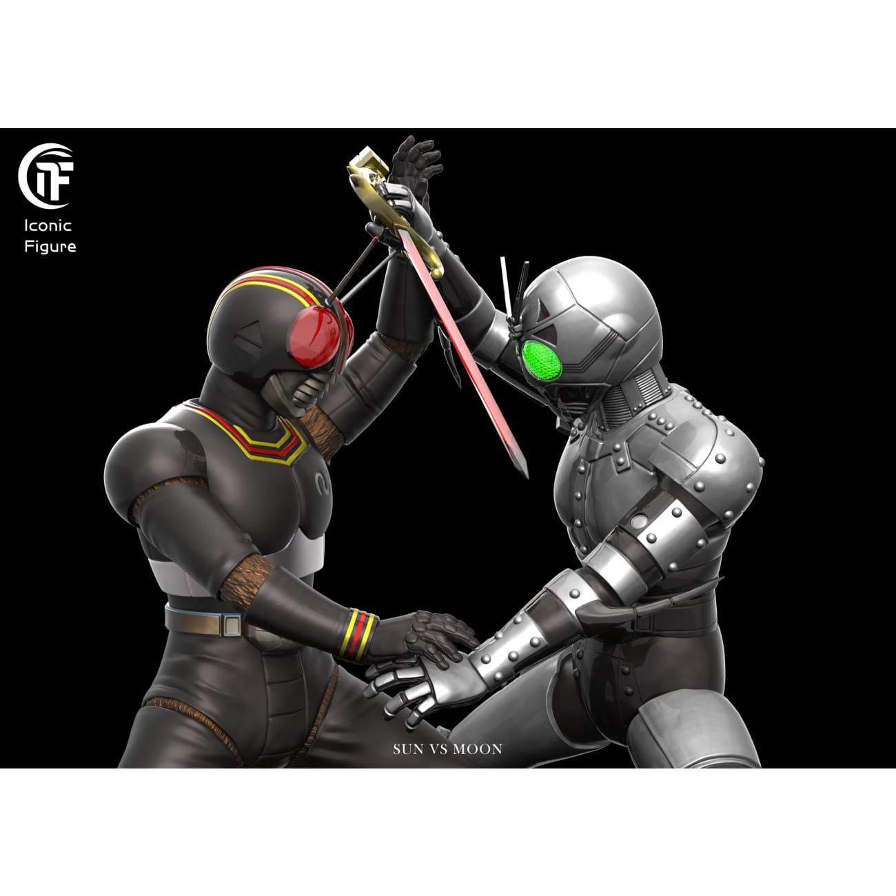 Iconic Figure Studio - Kamen Rider Black Sun vs Shadow Moon