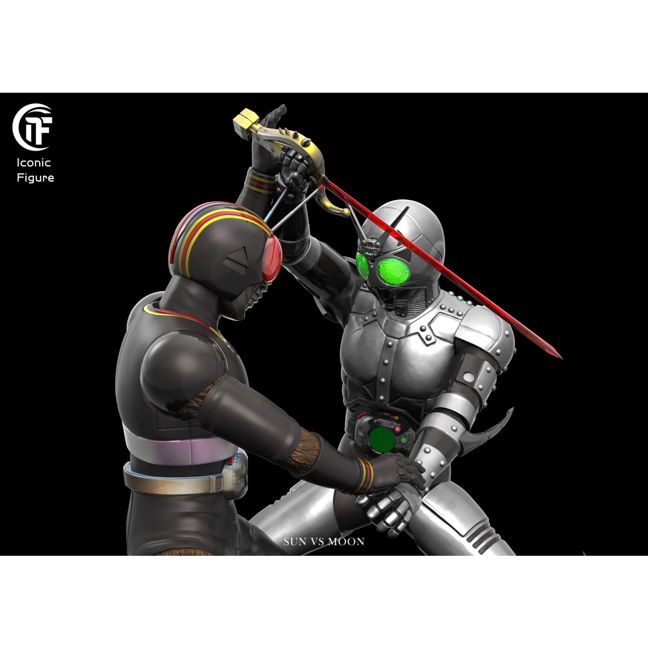 Iconic Figure Studio - Kamen Rider Black Sun vs Shadow Moon