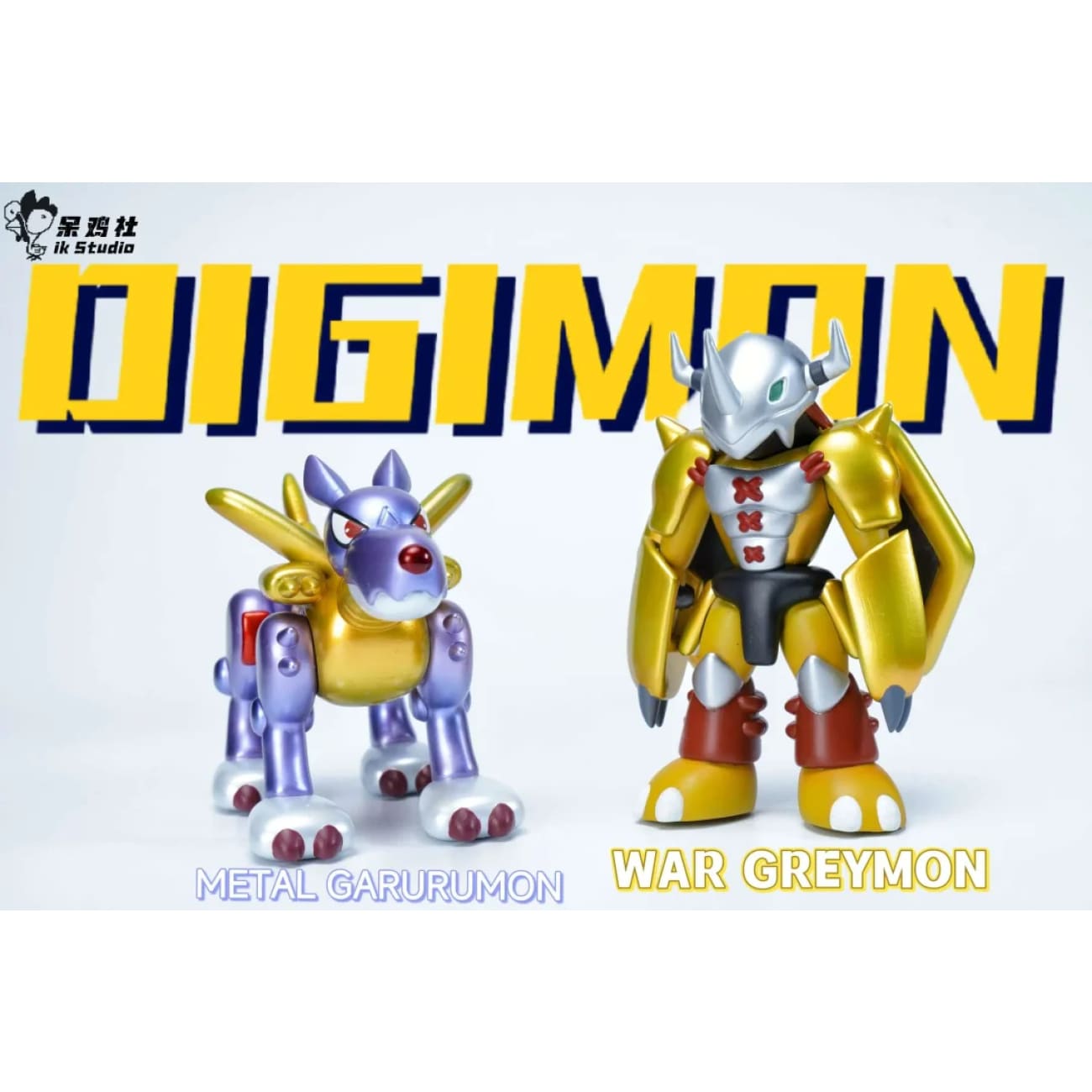 IK Studio - WarGreymon & MetalGarurumon Doll