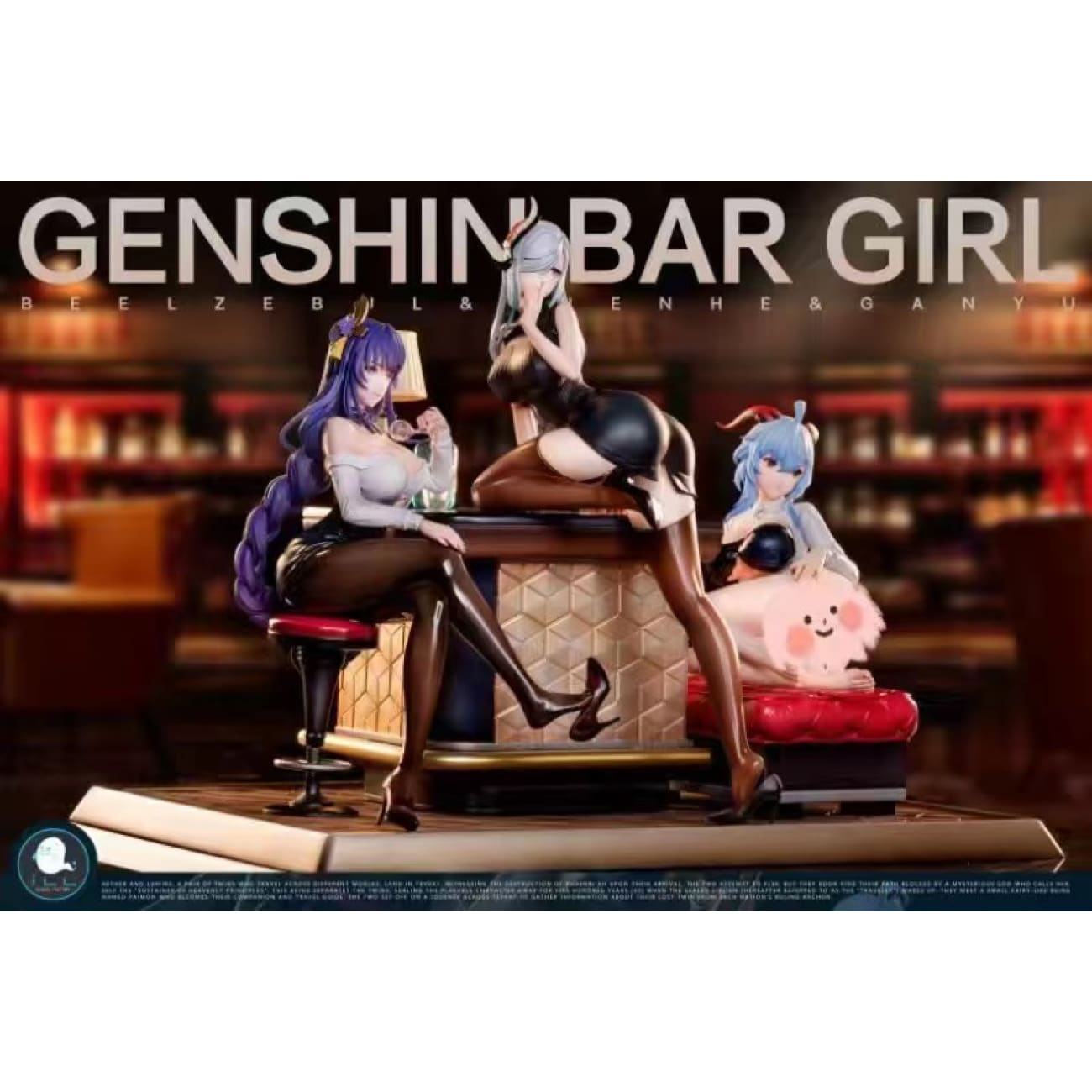 ILLEGAL Factory - Ganyu, Shenhe & Raiden Night Bar Ver. 