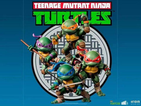 Iron studio - Q Version TMNT Set of 4