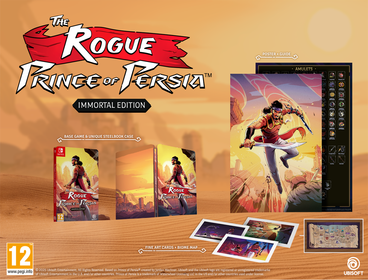 Nintendo Switch Game Title - The Rogue Prince of Persia [4 Variants]