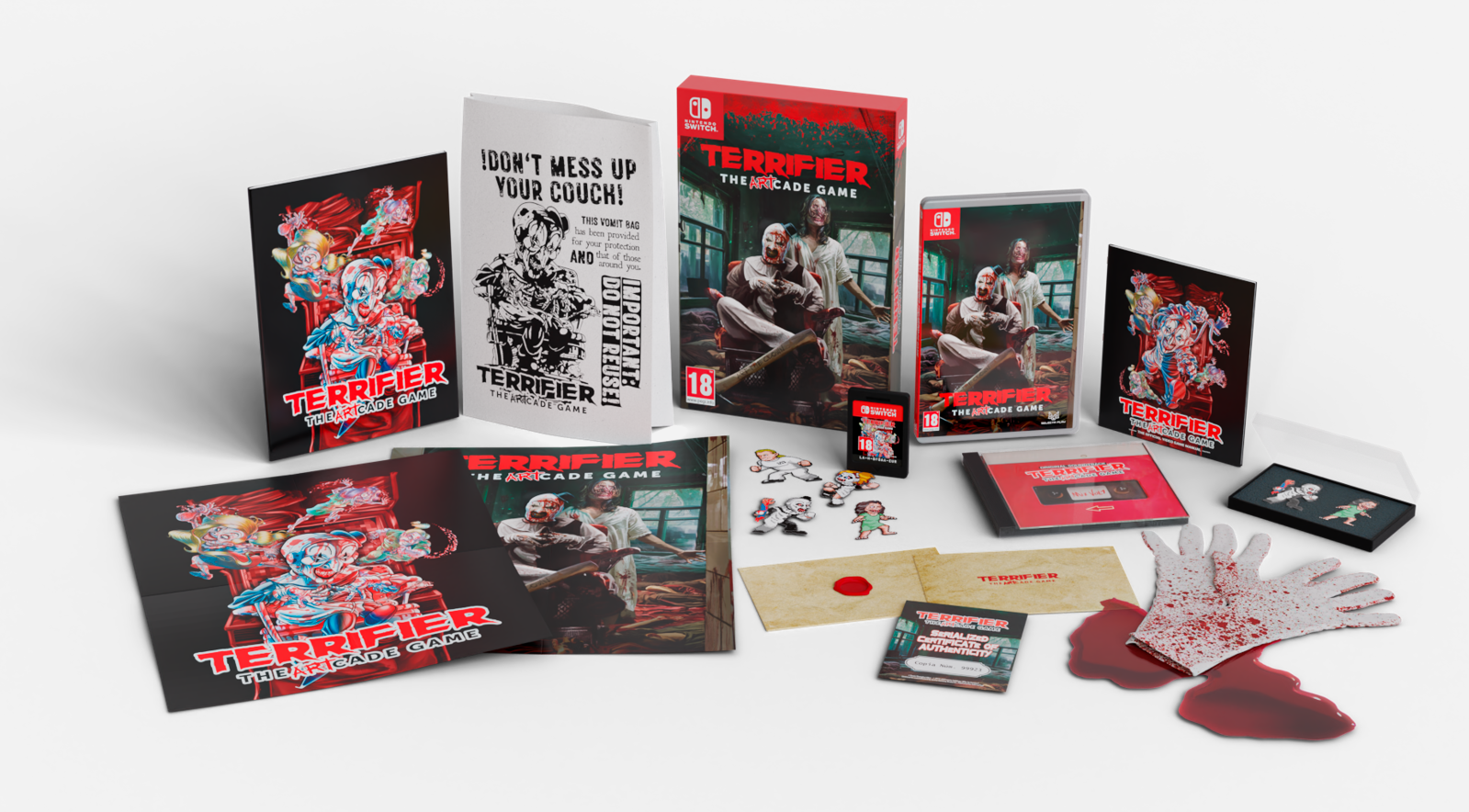 Nintendo Switch Game Title - The ArtCade Game [2 Variants]