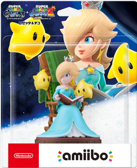 Nintendo Switch Game Title - Amiibo™ Rosalina and Luma [Super Mario Galaxy™ + Super Mario Galaxy™ 2 Series]