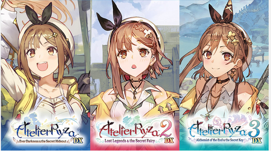 Nintendo Switch Game Title - Atelier Ryza Secret Trilogy Deluxe Pack - Premium Edition