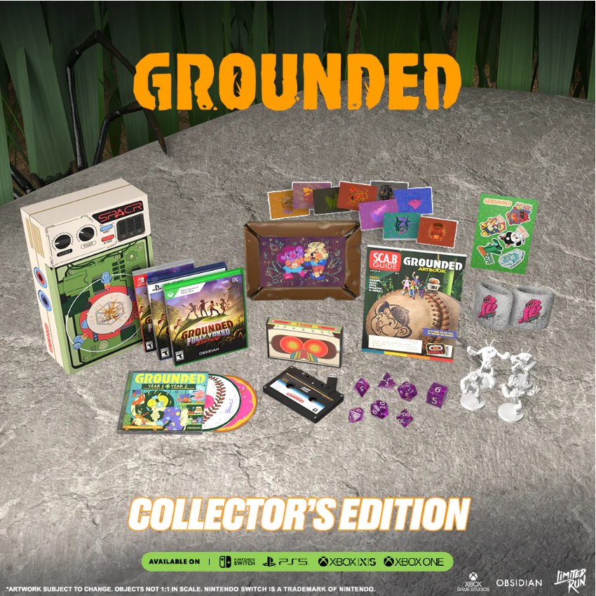 Nintendo Switch Game Title - Grounded Fully Yoked Edition - Collector Edition