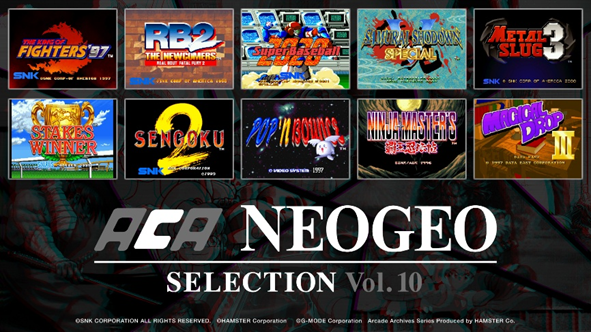 Nintendo Switch Game Title - ACA Neogeo Selection Vol.10