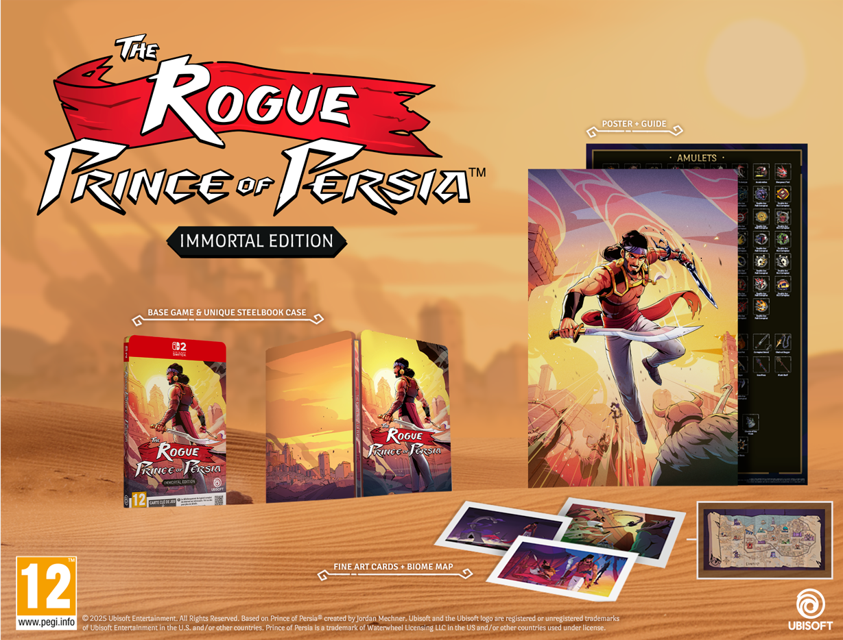 Nintendo Switch Game Title - The Rogue Prince of Persia [4 Variants]
