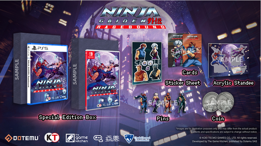 Nintendo Switch Game Title - Ninja Gaiden Ragebound - Special Edition