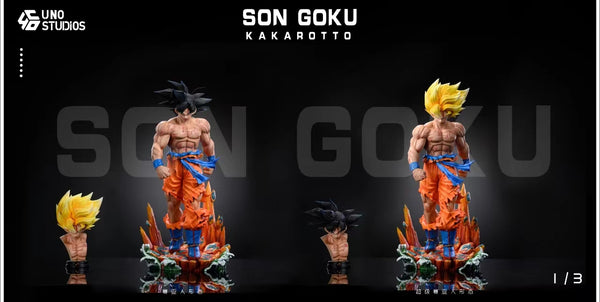 UNO Studio - 1/5 Scale Son Goku vs Frieza / 1/3 Scale Son Goku