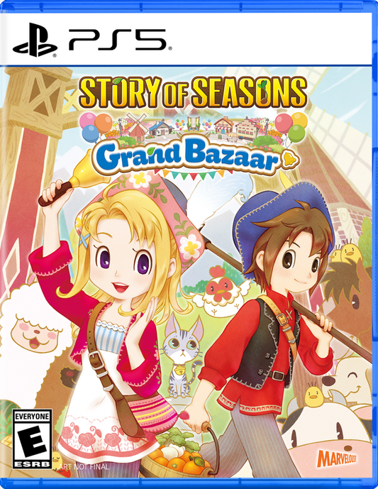 Playstation 5 Game Titles - STORY OF SEASONS: Grand Bazaar - Standard Edition